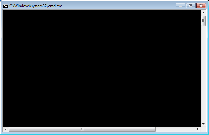 JHOVE GUI command shell on Windows Screenshot of the Windows JHOVE GUI command window